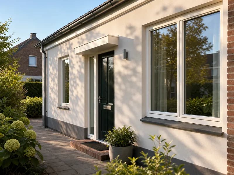 Afgerond gevelisolatieproject aan een vrijstaande woning