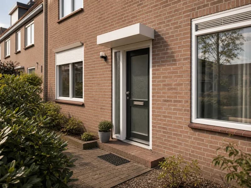 Afgerond spouwmuurisolatieproject aan een woning in Noord-Brabant